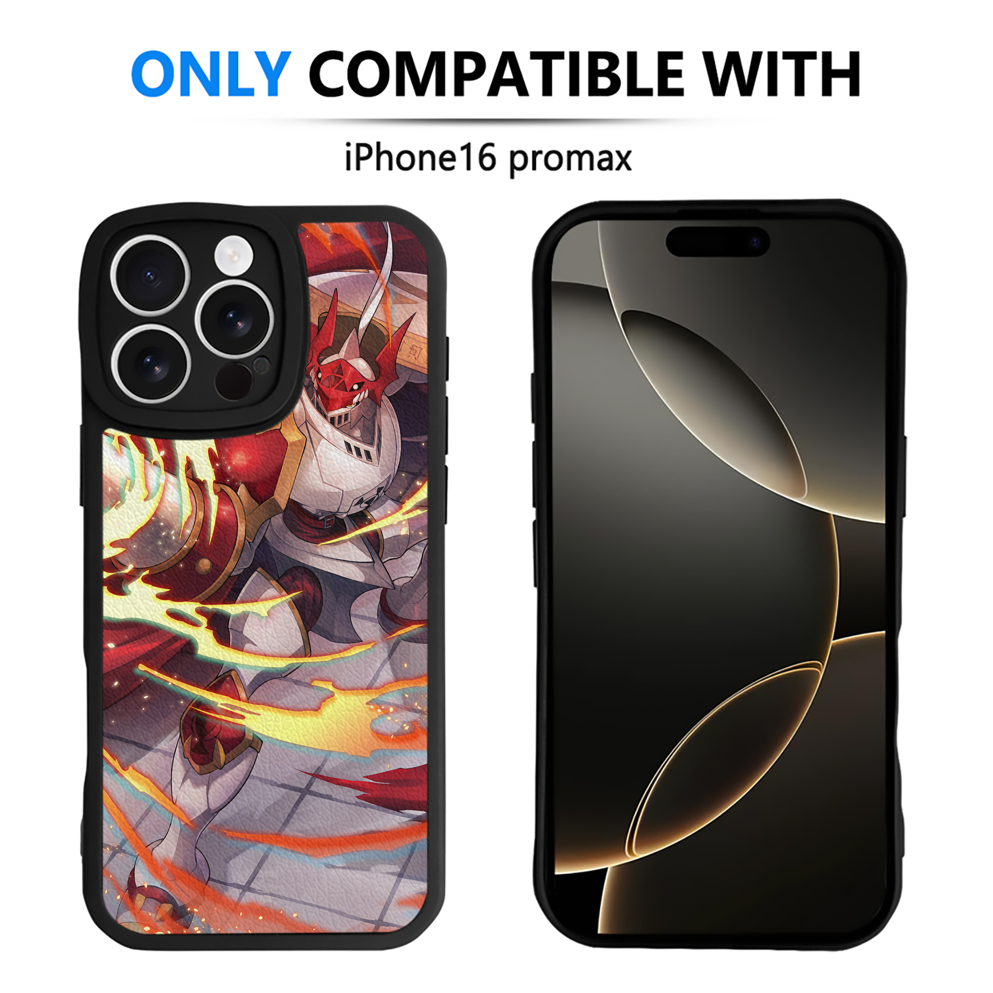 （画像用） Digimon デジタルモンスター/デジモン 【iPhone 16シリーズ対応】シリコンスマホケース（レザー調） 材質：シリコン